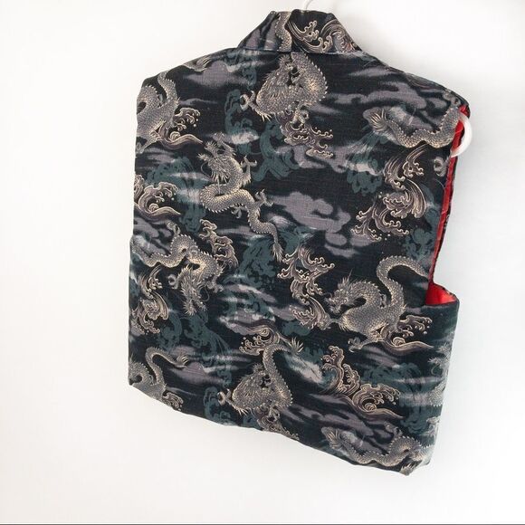 NWT Child’s Quilted Dragon Vest - Jinbaori Style - Picture 5 of 10